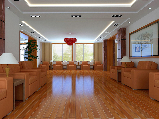 European style administrative conference room decoration style